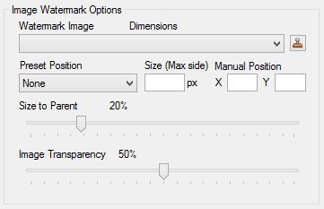 Image View Image Watermark options