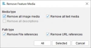 Lucid Builder Remove Feature media dialog