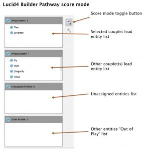 Lucid Builder pathway key score mode example