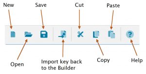 Pathway key importer dialog toolbar