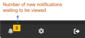 Lucid AI Notifications waiting to viewed example